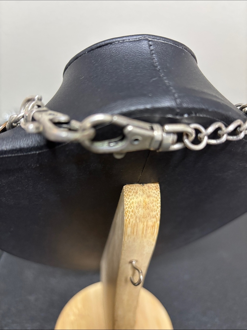 Purse Chain Charm Unique Accessory Two Tone Rare - Picture 5 of 9